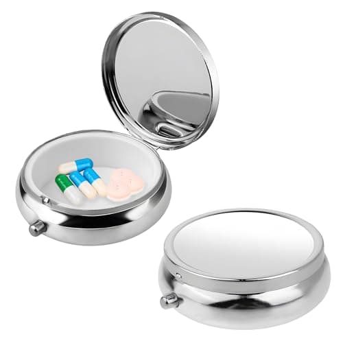 Portable Small Pill Box & Tablet Organiser – for Daily Medication