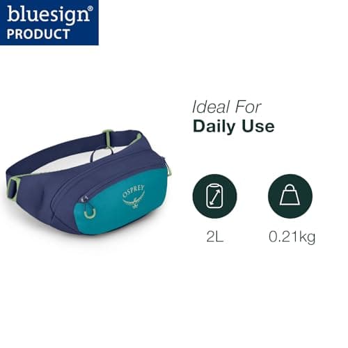 Osprey Daylite Unisex Waist, 2L, Moody Burgundy — view 2