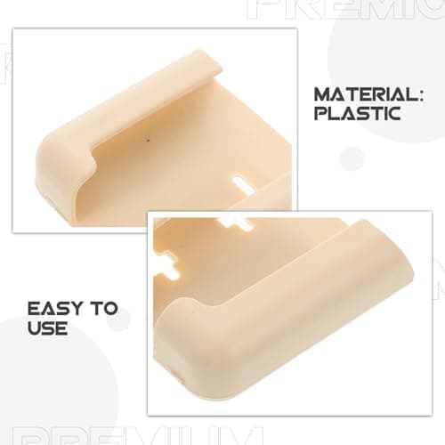 Hemobllo Beige Plastic Phone Holder with Adjustable Angle Car Dashboard — view 3