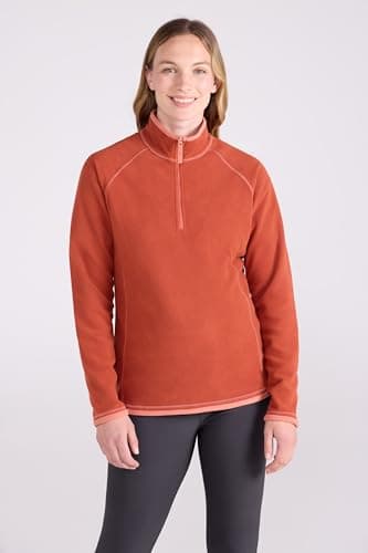 Mountain Warehouse Montana Womens Fleece Jumper Burnt Or 16 — view 2