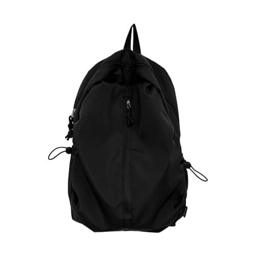 Backpack Boys - Classic School Backpack for Unisex Lightweight Casual Large Maroon Backpack for College Travel