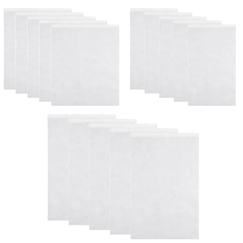 XPEJWAE 15 Pcs Dust Bags for Handbags Non-Woven Fabric Dustproof Drawstring Bag Breathable Reusable Travel Shoe Dust Cover For Purses Cloth Shoestravel Luggage Handbag Storage (White)