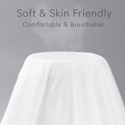 Disposable Pillow Case Non Woven Pillow Covers Pillow Sheets for Medical Travel Hotel Bedroom Home Bedding Portable Supplies 70 x 48 CM (DP-404-A (20 Pack)) — view 3