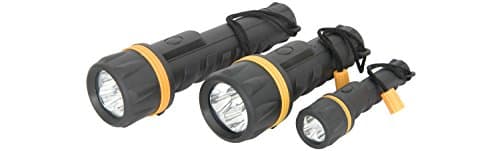 MERCURY Heavy Duty LED Rubber Torch Powered by 2 x D Type Batteries Not Supplied (Pack of 2) — view 2