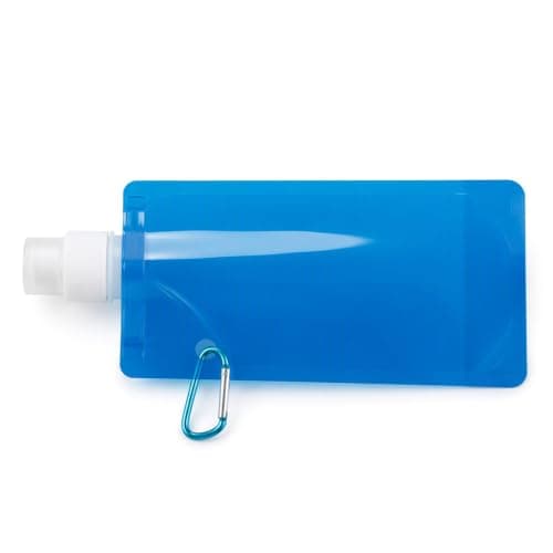 Vosali 7 Pack Foldable Water Bottle 500ml with Sturdy Carabiner Clip — view 3
