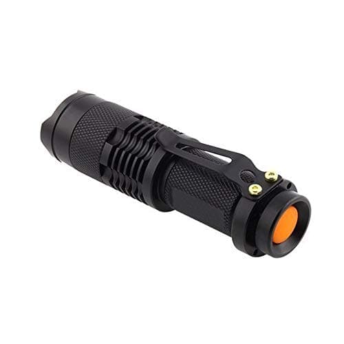 WESLITE Blue Light Torch, Blue Beam LED Flashlight, 3 Modes Zoomable, Clip, 150m Range, Fishing, Hunting — view 2