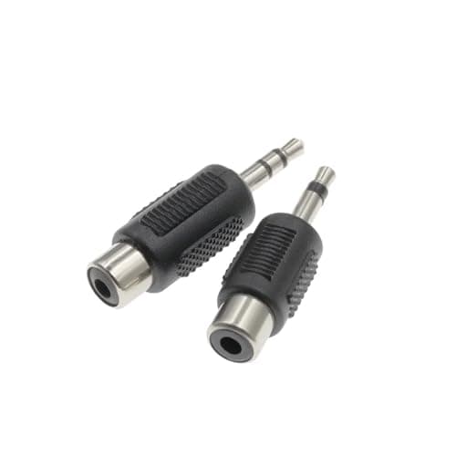 1PCS Female Socket Turn 3.5MM Stereo Plug Audio Adapter 6.3MM Stereo Plug To Socket 2 In 1 Stereo Connector(Lavender) — view 6