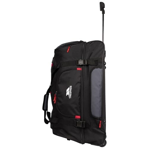 Trespass 100L Trolley Duffel Bag Fero Black One Size — view 2