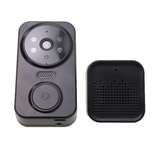 Wireless Video Doorbell 2-Way Audio for Night Vision Wireless(Black) — view 5