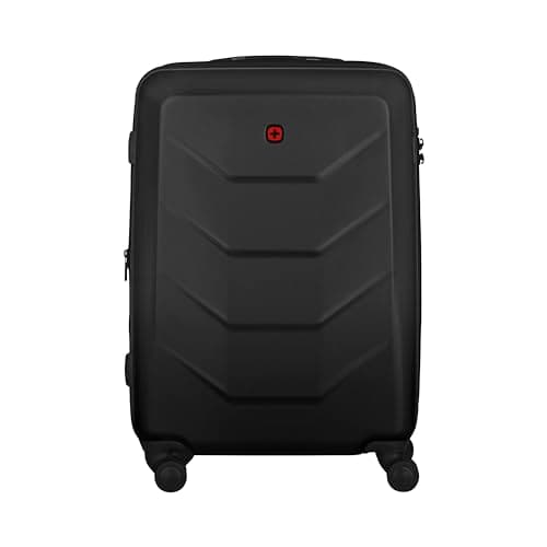 Wenger Prymo Medium hardside case with 4 Wheels, mid-Sized, 59 (67) L, Hardshell, Security Lock, for Men and Women, Travel or Vacation, Black, 612537 — view 4
