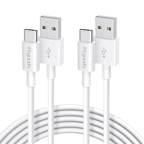 etguuds USB C Fast Charger Cable 1M, USB A to Type C Car Charger power Cord