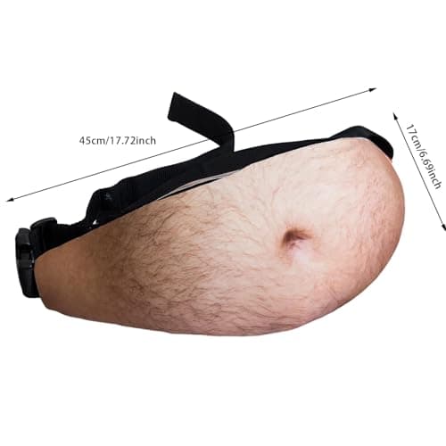 Bumbags for Men, Belt Bags for Women Ladies, Funny Belly Waist Bag — view 6