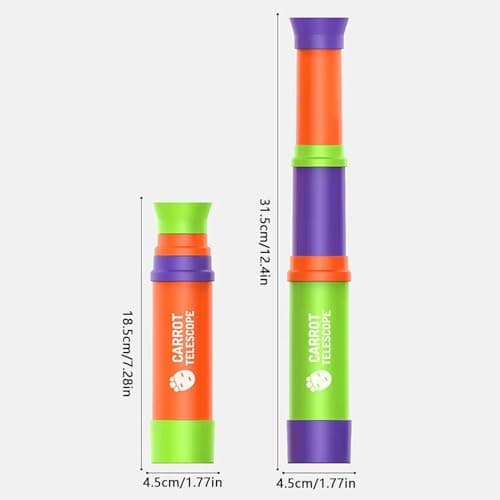 Childrens Adjustable Telescope – Portable Lightweight Exploration Toy, Retractable Viewing Scope, Safe Outdoor Instrument | Hiking, Camping, Nature Study, Backyard and Travel Activities — view 5