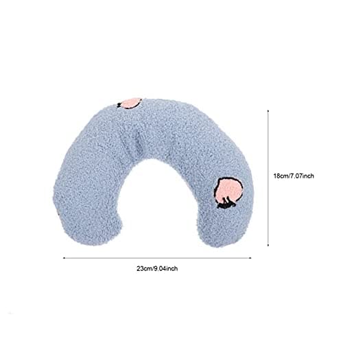Gatuida U-shaped PET Neck Pillow for Cats and Dogs Plush Blue — view 2