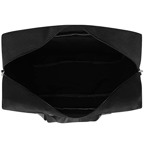 Narwey Large Cabin Bag 56x45x25, Weekend Overnight Bag for Women, Holdall Hospital Bag for Women, Travel Duffel Bag Carry on Luggage for Men 40L (Black) — view 3