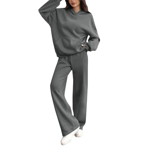 Tracksuit Womens Full Set Oversized Gym Sets For Women 2 Piece Outfits — view 5