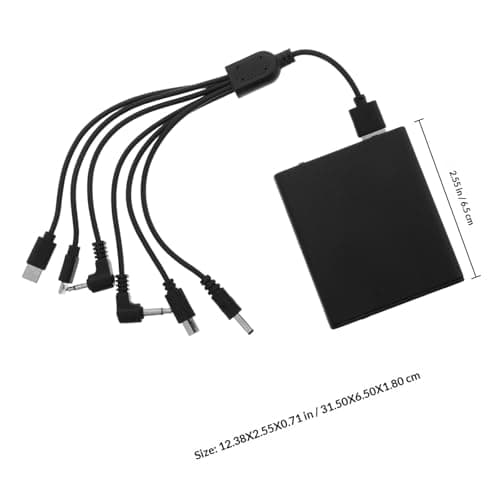 Safe Box External Battery Box Black Plastic Dc Power Supply — view 2