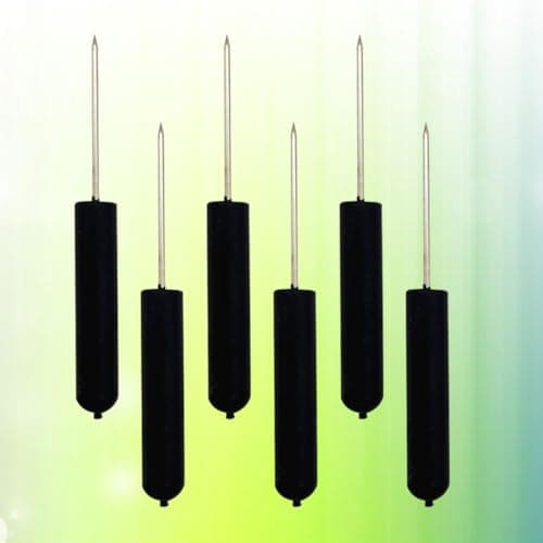 6 Pcs Cylinder Plastic Head Push Pins and Travel Map Cork Board — view 5