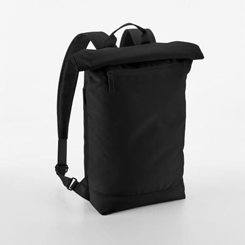 BagBase BG871 Roll-Top Backpack Lite - Black — view 3