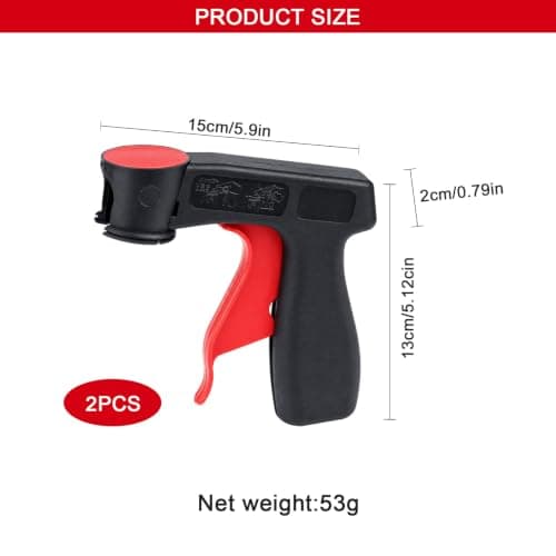 2 Pcs Aerosol Spray Can Trigger Handle, Spray Can Trigger Grip Handle — view 2