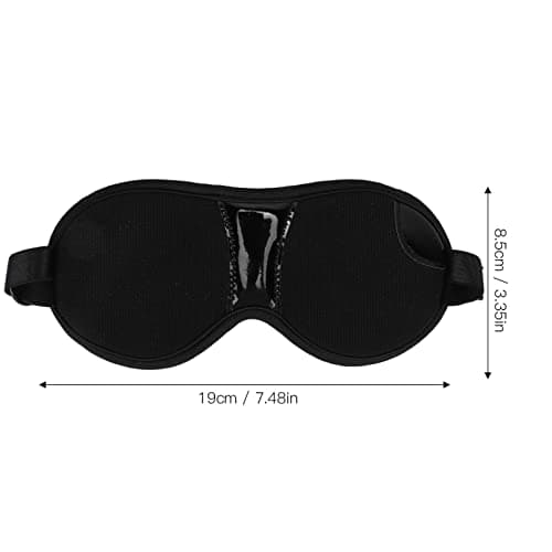 Magnetic Blindfold | 12-Magnet Sleeping Mask for Headache Relief and Stress Reduction | Adjustable Light Blocking Eye Cover | Comfortable Polyester Sleep Aid — view 4