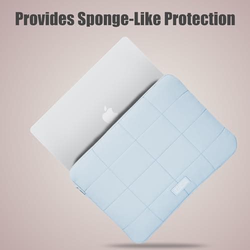 Linpr Laptop Protective Case, Inner Sleeve for 15.6-inch Laptops, Blue — view 2