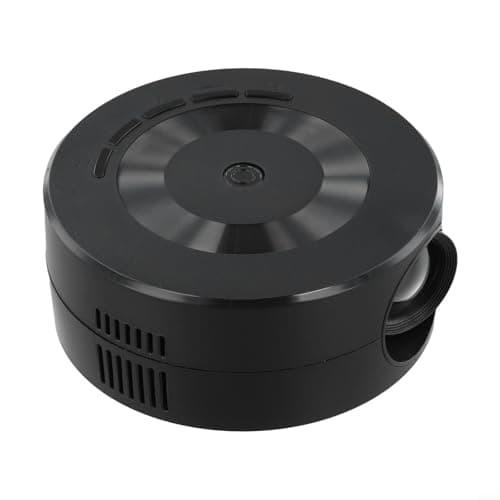 Portable Miniature Projector YT200 | Compact Pocket Cinema for Travel | Home & Outdoor Use | Supports Phone Connection and External Audio | and Play Setup | Black — view 6