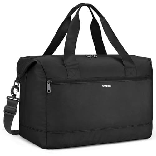 VSNOON New Ryanair Cabin Bags 40x30x20, 24L Hand Luggage Carry on Bag Black