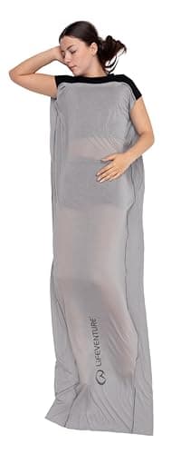 Lifeventure 100% Cotton Sleeping Bag Liner Lightweight Camping Sheet — view 3