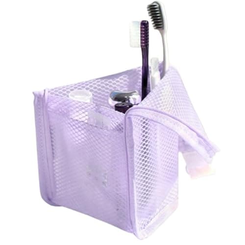 Standing Toiletry Bag | Waterproof Folding Hangable Organizer - Standing Toiletry Bag for Travel - for Toothbrush Toothpaste Soap Facial Cleanser Lotion Hotel Business Trips