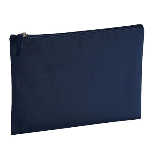 Westford Mill W830 EarthAware™ Organic Accessory Pouch - Eco-Friendly, Natural Fiber, Stylish Pouch, Sustainable Carryall - Size M
