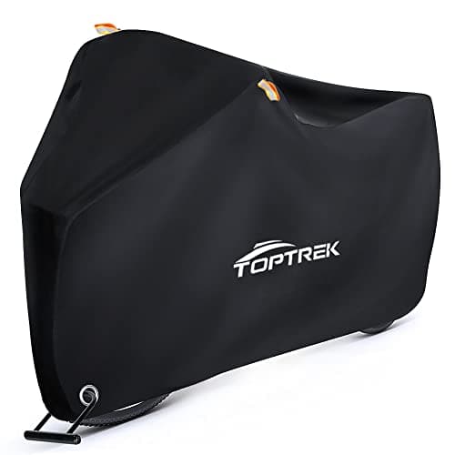 Toptrek Bike Cover, Bike Covers for Outside Storage 210T Outdoor Waterproof
