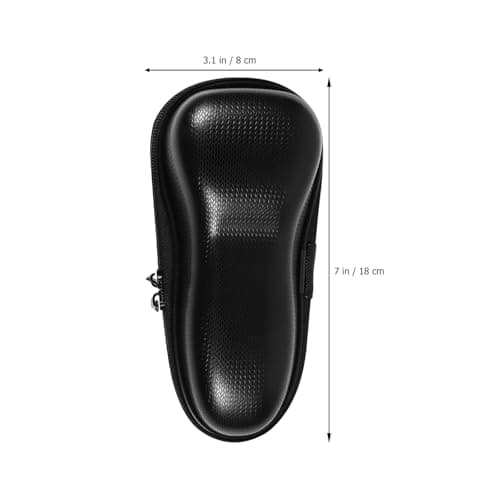 DOITOOL Black Eva Shock-Proof Storage Case for Safety, Fall-Resistant Travel Shaving Kit Pouch Suitable for Daily Storage and Travelling — view 2