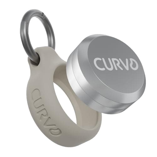 CURVD Premium Carrying Case - Durable Travel Keychain Container, Waterproof Holder for Earplugs, Pills, Coins Compatible with Loop, Eargasm & Vibes, Mini Purse Pill Box Container (Honey)