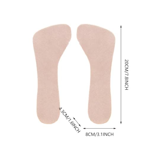 Insoles for Sandals Women - Moisture Wicking Anti Slip 3/4 Shoe Cushion — view 6