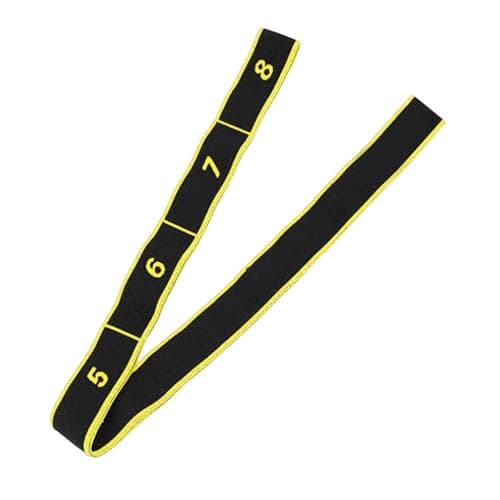 Stretching Strap Fitness Band Resistance Band Ballet, Yellow