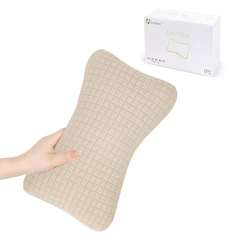vocheer Small Pillow with Removable Cover, 28*17 cm Tiny Travel Pillow 1PC