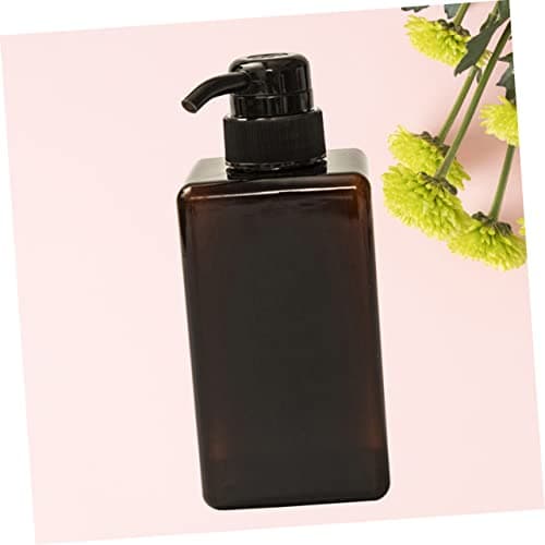 LALADEFIEE 2pcs 450ml Refillable Pump Bottles, Airless Moisturiser Pump Container, Large Capacity Plastic Shampoo Container for Travel, Hotel Use, Lotion and Soap Dispensing — view 3
