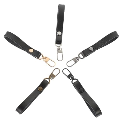 5 Pack Black Zipper Head Repair Kit for Bags, Suitcases