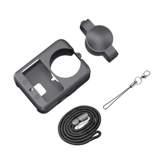 Kivivaka Silicone Protective Case for Osmo with Lens Cap and Safety Rope, — view 5