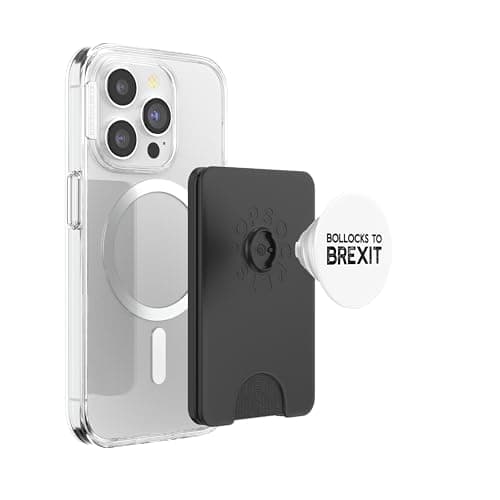 BOLLOCKS to BREXIT Remainer United Kingdom Remain in EU Meme PopSockets PopWallet for MagSafe — view 3