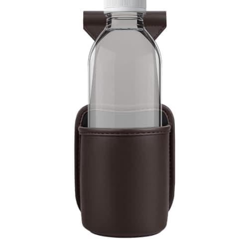 Car Door Cup Holder - PU Leather Organizer | 25x11x10cm Size, Lossless Car