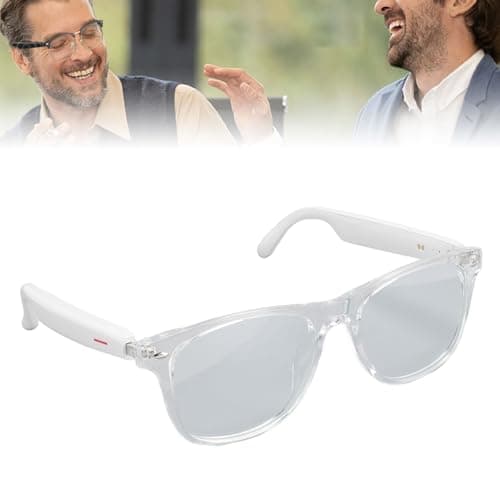 Smart Glasses, Anti Blue Light AI Translator Glasses with Microphone Speaker, Real Time Video Translation Glasses, 144 Language Translation Smart Bluetooth Glasses — view 4