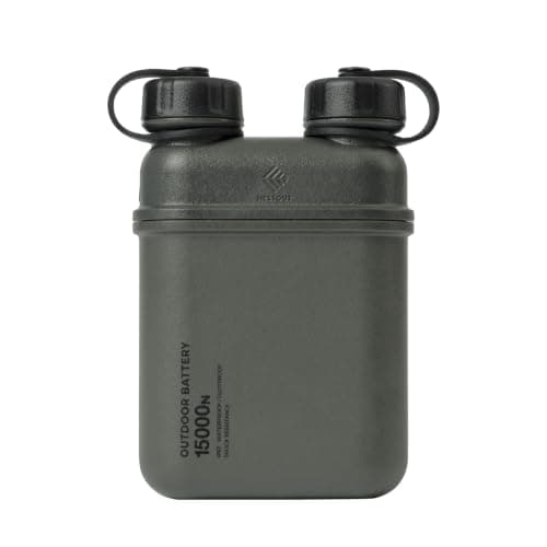ELECOM NESTOUT 15000mAh Rugged Outdoor Power Bank, IP67 Waterproof, 32W