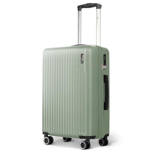 LUGG 20inch Vacay Suitcase ABS Luggage with TSA Indent Lock, Aluminium Trolley Handle, 360° Spinner Wheels, Water-Resistant & Durable Material - Airline Compatible (55 x 23 x 35cm)