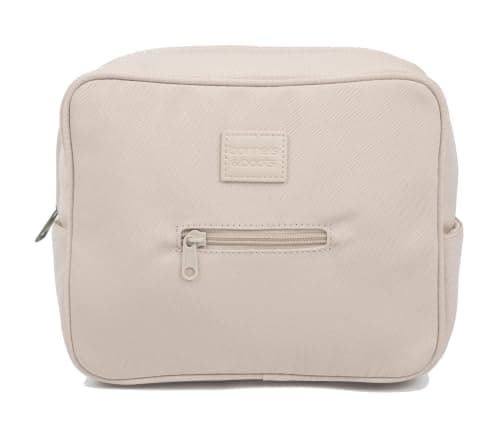 BONNETS & BOOTS Cream Car Backseat Organiser