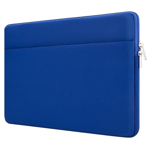 HEDUGO Laptop Sleeve Bag Compatible with 13 to 14 inches MacBook Air/Pro Chromebook Notebook Portable Case with Front Pocket Padded Computer Pouch Cover Protective for 13” to 14” Laptop,Blue