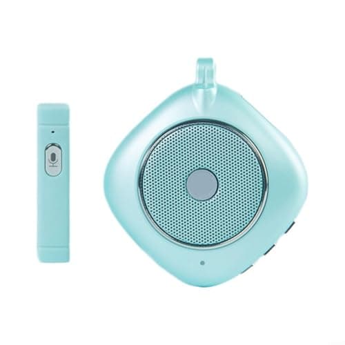 Risveglio AI Translator Device Portable Voice Translator, Real Time Two Way Translation Recorder with Speaker Microphone for Travel Business Study(green)