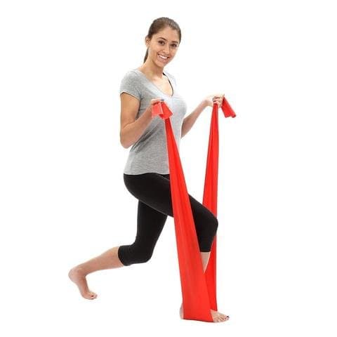FitKit Resistance Exercise Band - 2M Medium - – Pilates, Yoga, Rehab, Stretching, Strength Training — view 4