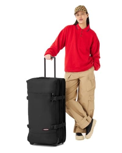 Eastpak TRANVERZ L Suitcase, 79 x 40 x 33 cm, 121 L - Black (Black) — view 2